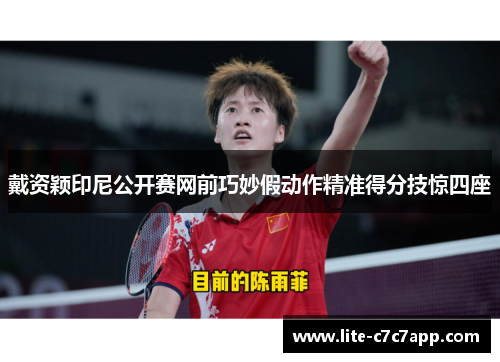 戴资颖印尼公开赛网前巧妙假动作精准得分技惊四座 戴资颖印尼公开赛网前巧妙假动作精准得分技惊四座