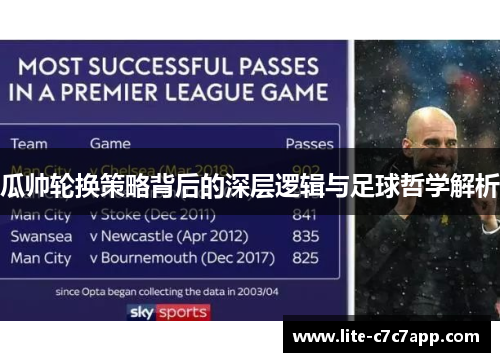 瓜帅轮换策略背后的深层逻辑与足球哲学解析 瓜帅轮换策略背后的深层逻辑与足球哲学解析